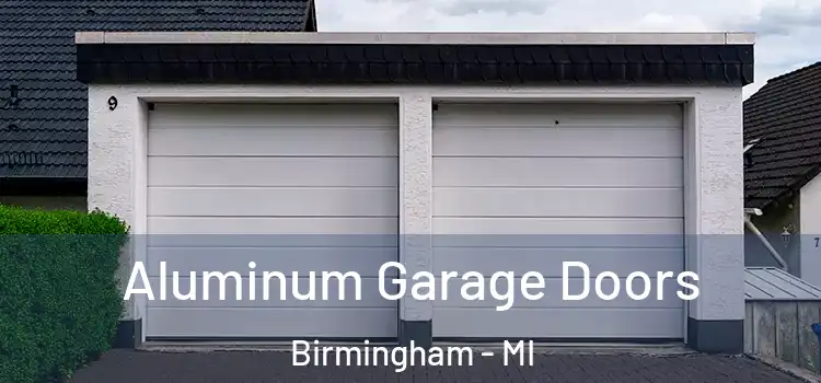  Aluminum Garage Doors Birmingham - MI
