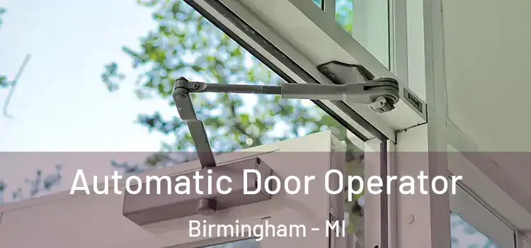  Automatic Door Operator Birmingham - MI