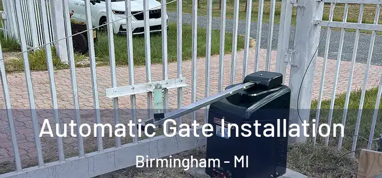  Automatic Gate Installation Birmingham - MI