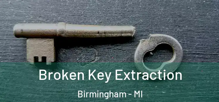  Broken Key Extraction Birmingham - MI