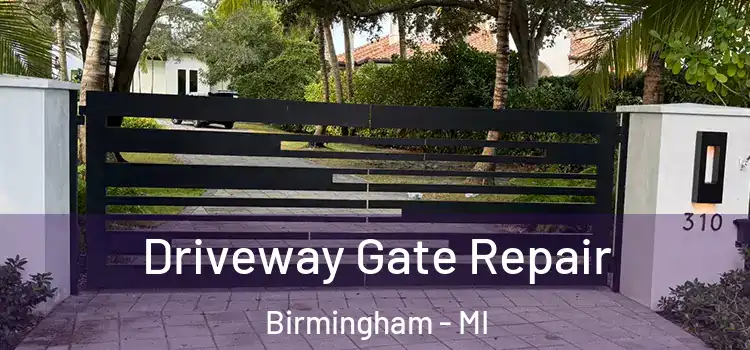  Driveway Gate Repair Birmingham - MI
