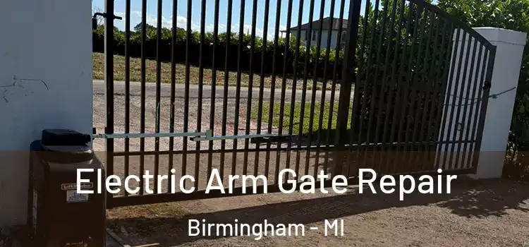  Electric Arm Gate Repair Birmingham - MI