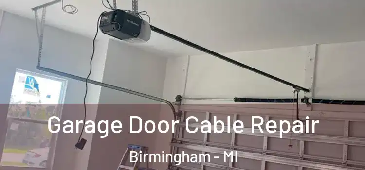  Garage Door Cable Repair Birmingham - MI