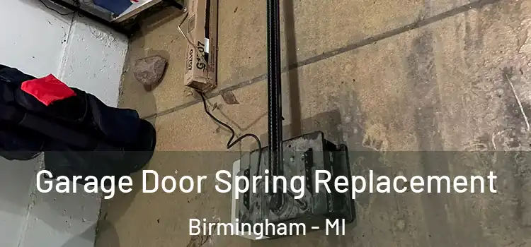  Garage Door Spring Replacement Birmingham - MI