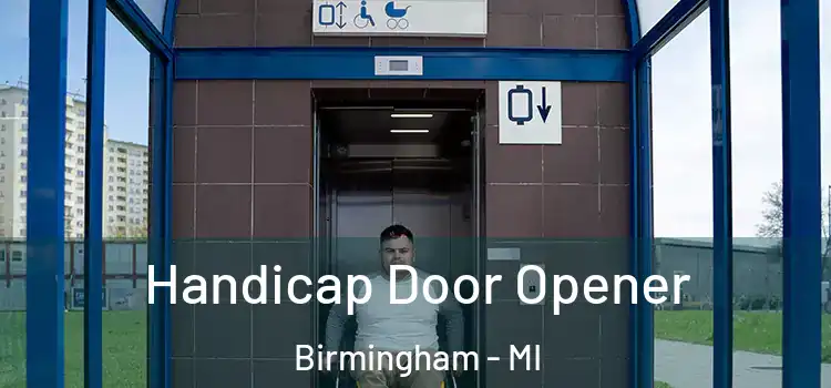  Handicap Door Opener Birmingham - MI