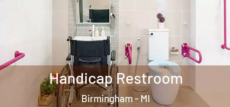  Handicap Restroom Birmingham - MI