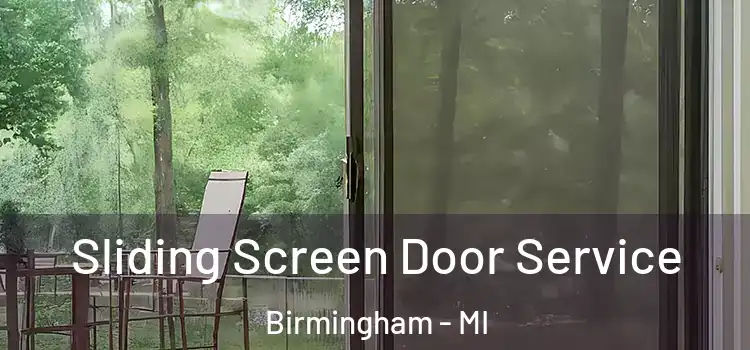 Sliding Screen Door Service Birmingham - MI