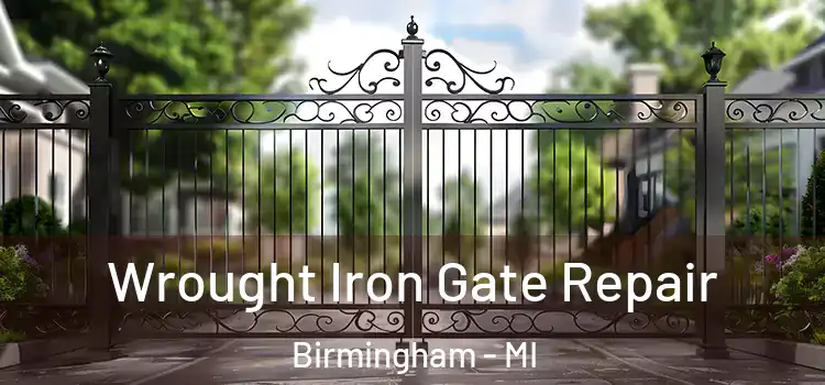  Wrought Iron Gate Repair Birmingham - MI